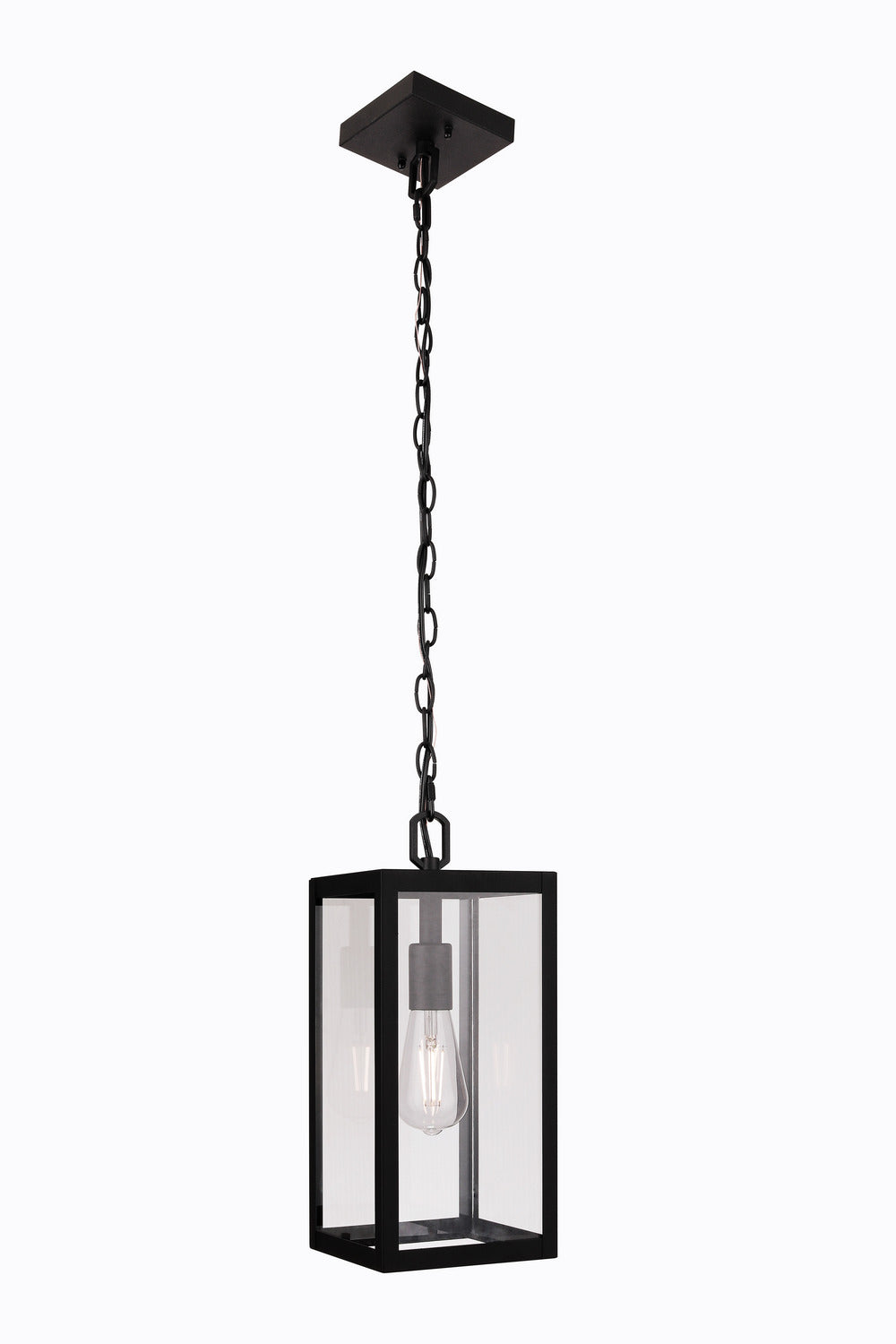 Craftmade - ZA7111-TB - One Light Outdoor Pendant - Harris - Textured Black