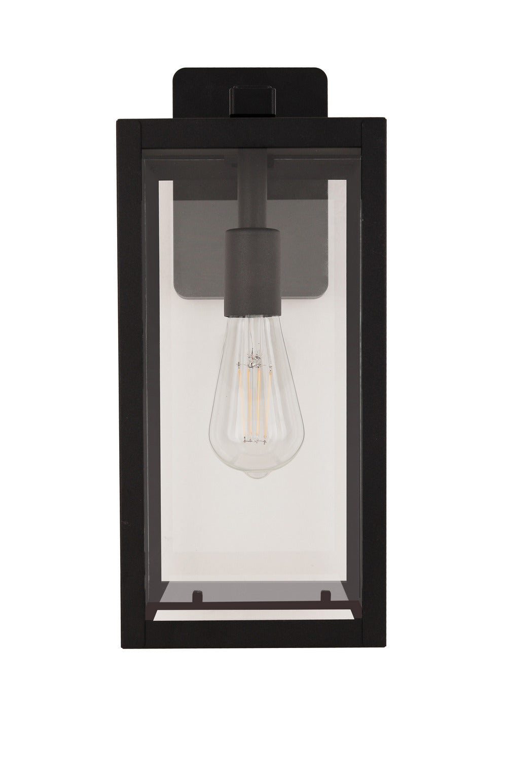 Craftmade - ZA7114-TB - One Light Outdoor Lantern - Harris - Textured Black