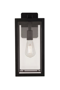 Craftmade - ZA7114-TB - One Light Outdoor Lantern - Harris - Textured Black