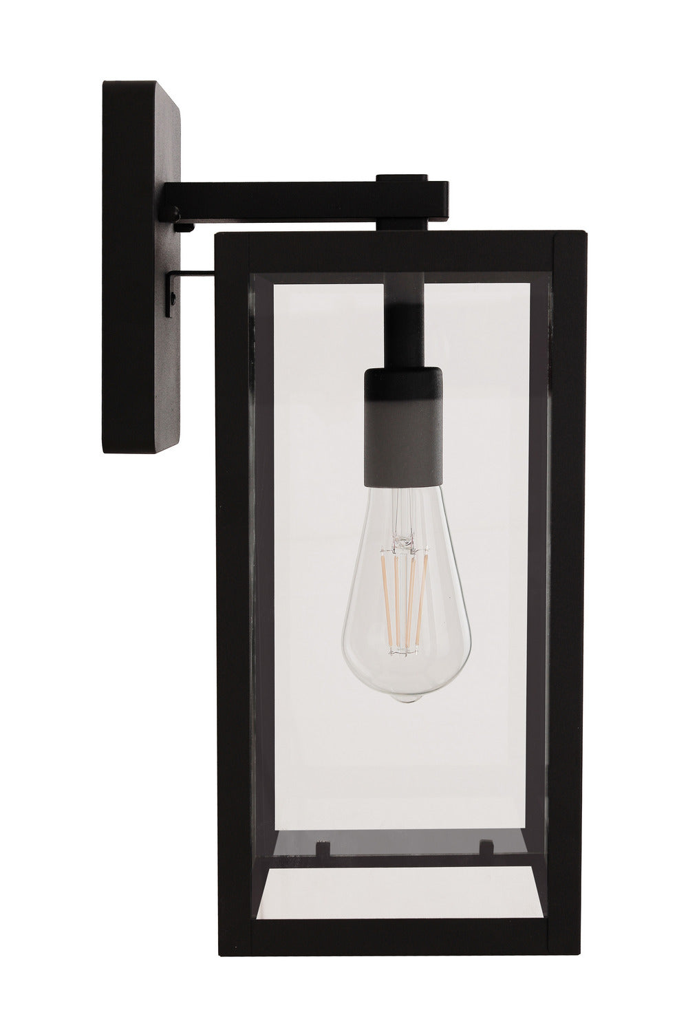 Craftmade - ZA7114-TB - One Light Outdoor Lantern - Harris - Textured Black