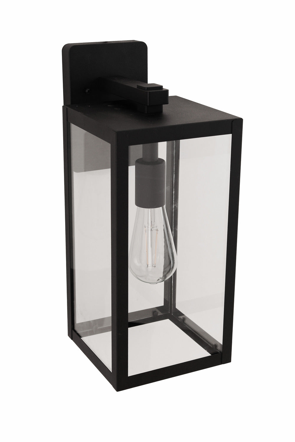 Craftmade - ZA7114-TB - One Light Outdoor Lantern - Harris - Textured Black