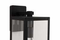 Craftmade - ZA7114-TB - One Light Outdoor Lantern - Harris - Textured Black