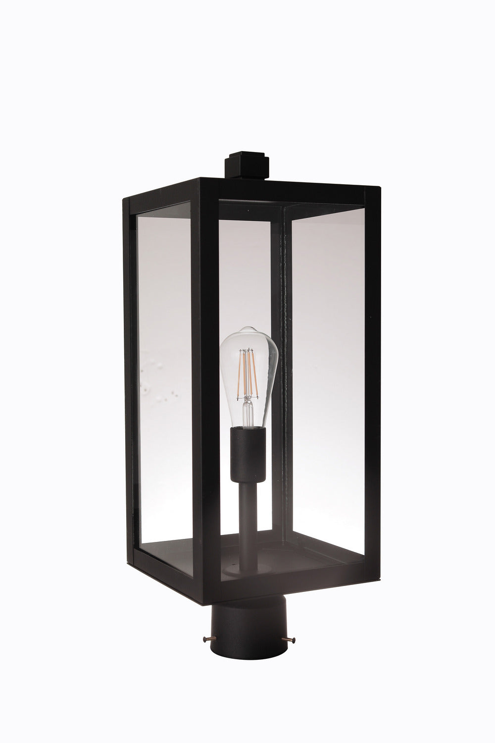 Craftmade - ZA7125-TB - One Light Outdoor Post Mount - Harris - Textured Black