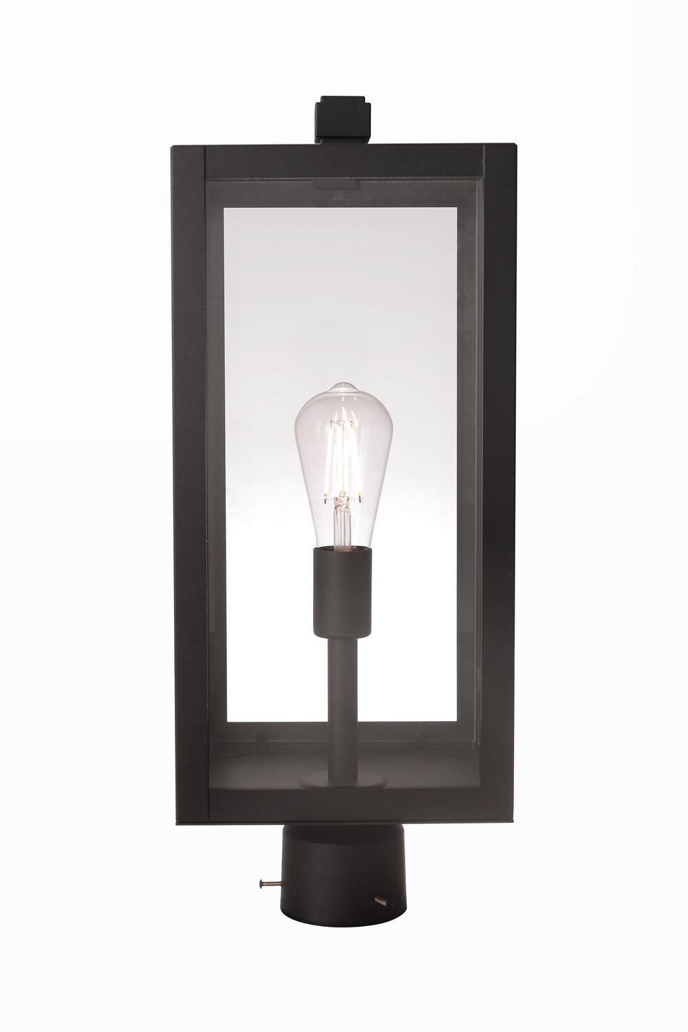 Craftmade - ZA7125-TB - One Light Outdoor Post Mount - Harris - Textured Black