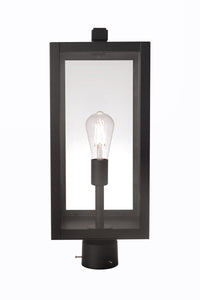 Craftmade - ZA7125-TB - One Light Outdoor Post Mount - Harris - Textured Black