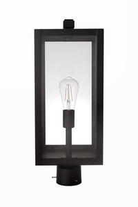 Craftmade - ZA7125-TB - One Light Outdoor Post Mount - Harris - Textured Black