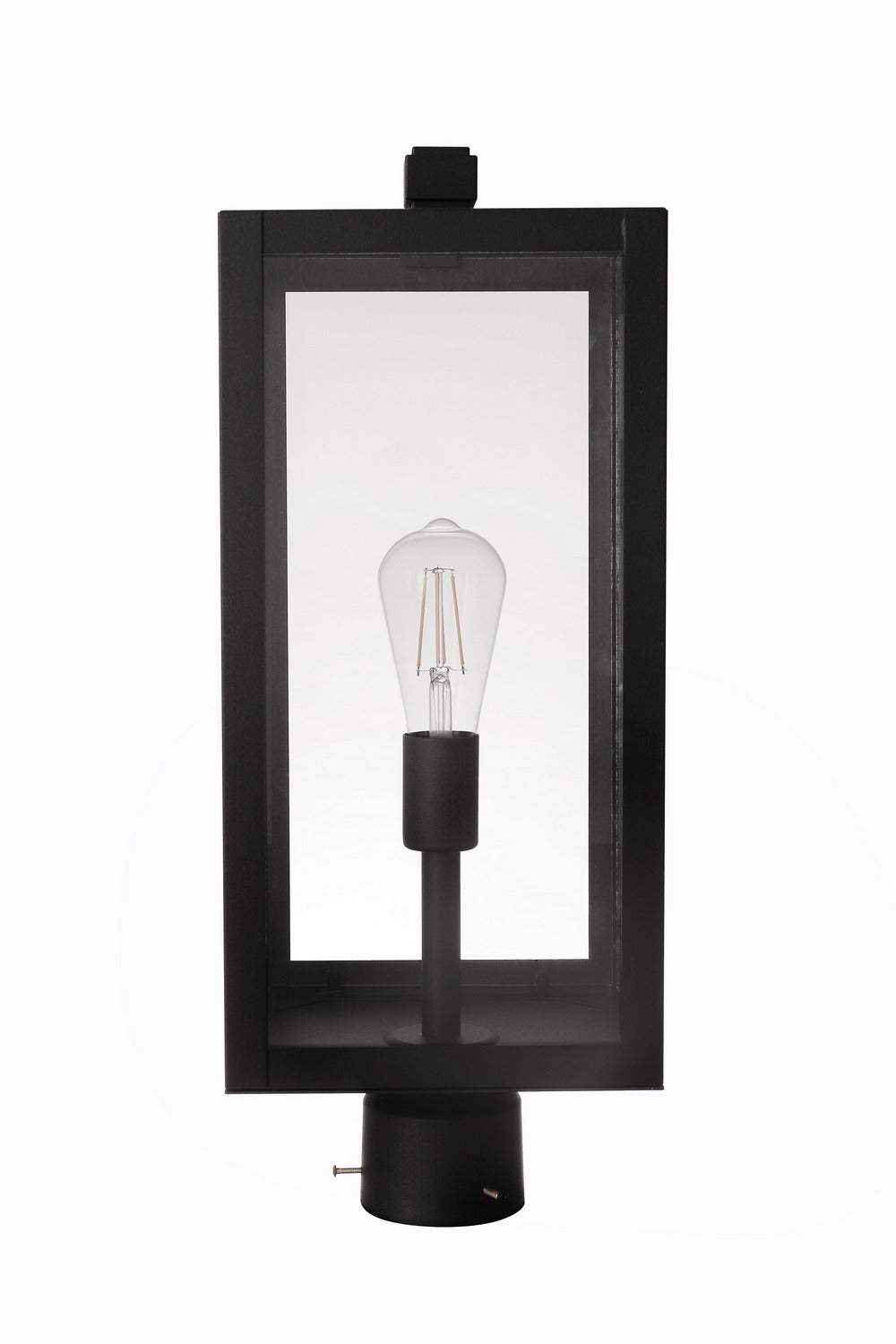 Craftmade - ZA7125-TB - One Light Outdoor Post Mount - Harris - Textured Black
