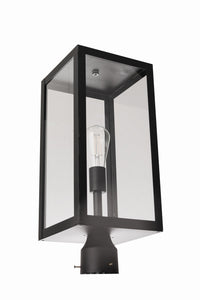 Craftmade - ZA7125-TB - One Light Outdoor Post Mount - Harris - Textured Black