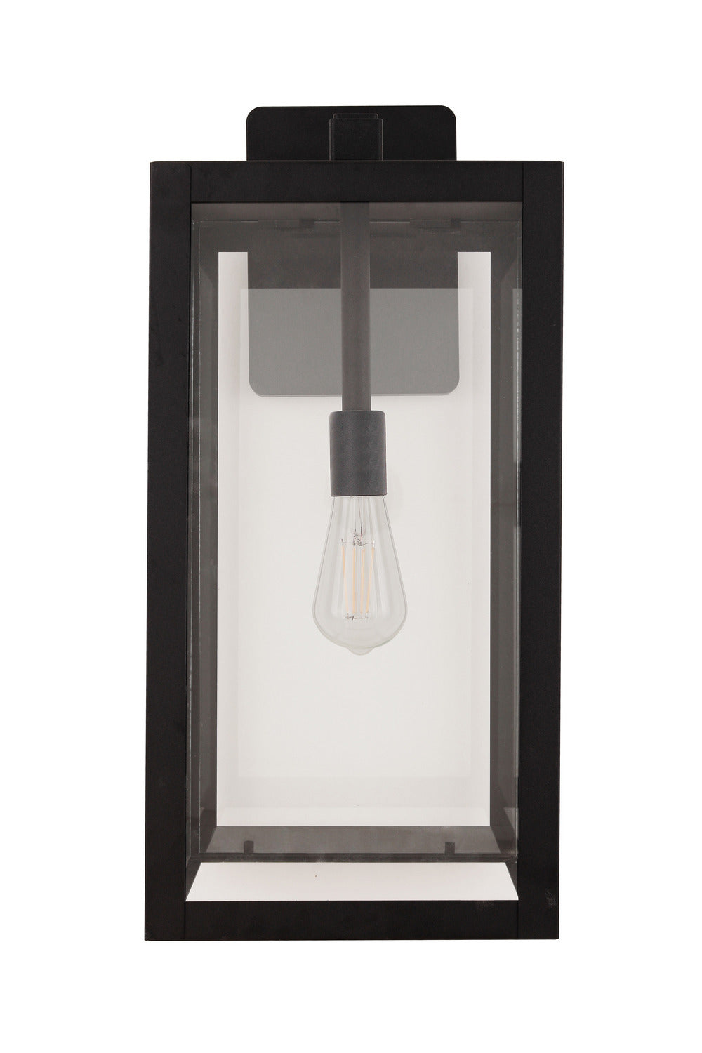Craftmade - ZA7134-TB - One Light Outdoor Lantern - Harris - Textured Black