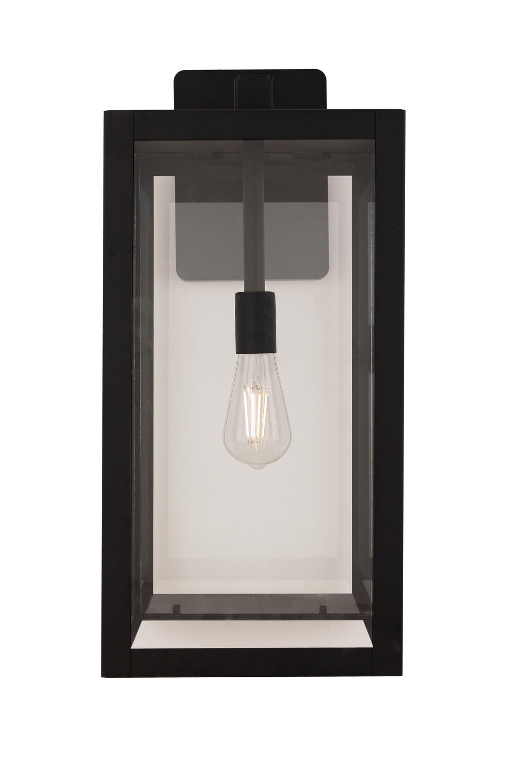 Craftmade - ZA7134-TB - One Light Outdoor Lantern - Harris - Textured Black
