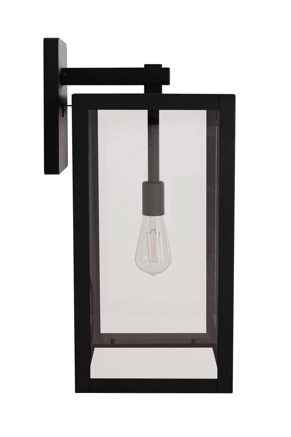 Craftmade - ZA7134-TB - One Light Outdoor Lantern - Harris - Textured Black