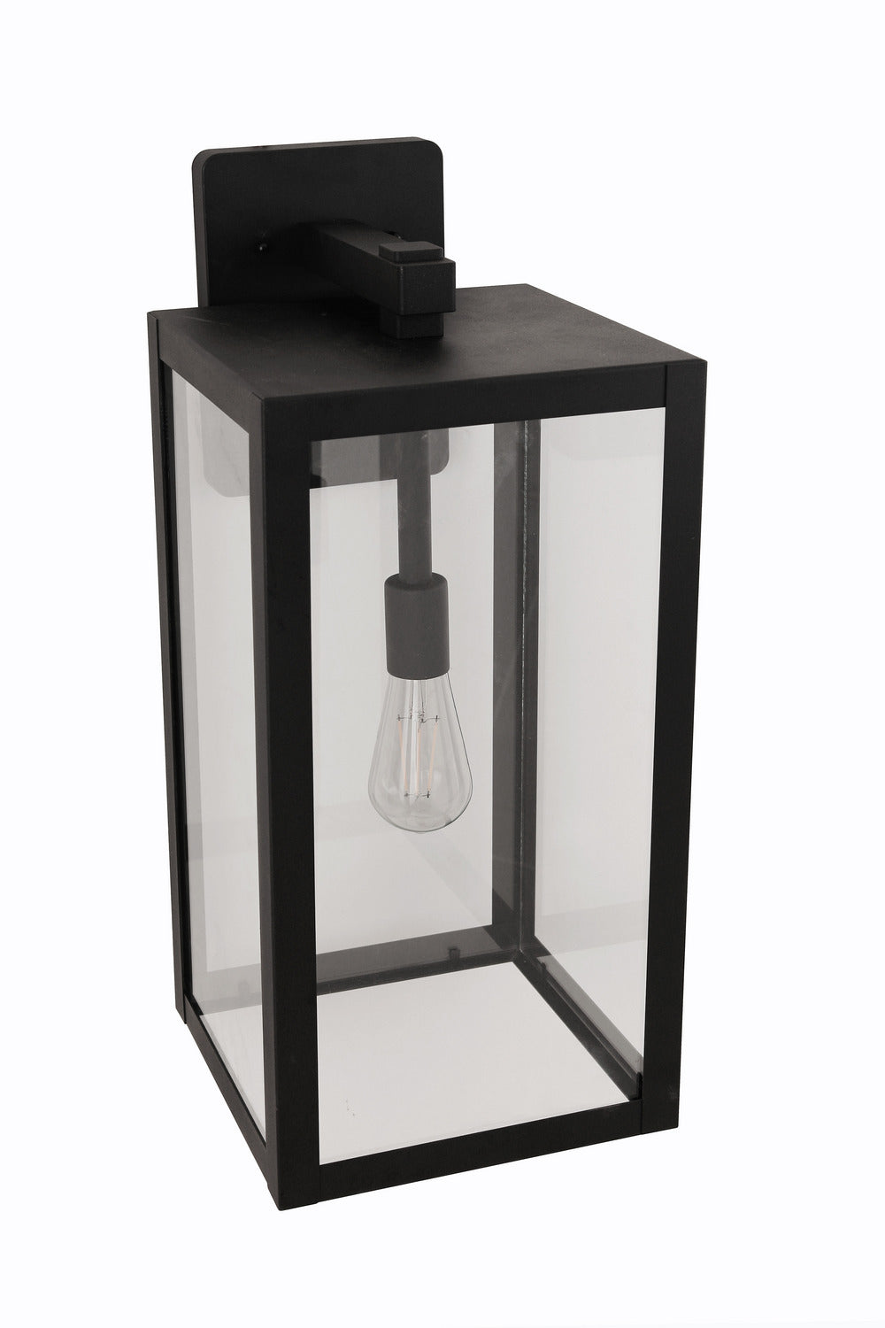 Craftmade - ZA7134-TB - One Light Outdoor Lantern - Harris - Textured Black
