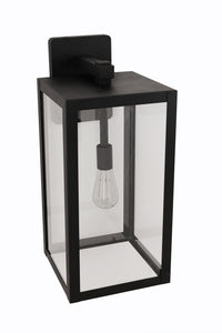 Craftmade - ZA7134-TB - One Light Outdoor Lantern - Harris - Textured Black