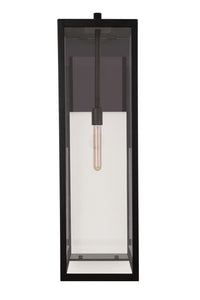 Craftmade - ZA7144-TB - One Light Outdoor Lantern - Harris - Textured Black