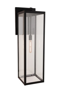 Craftmade - ZA7144-TB - One Light Outdoor Lantern - Harris - Textured Black