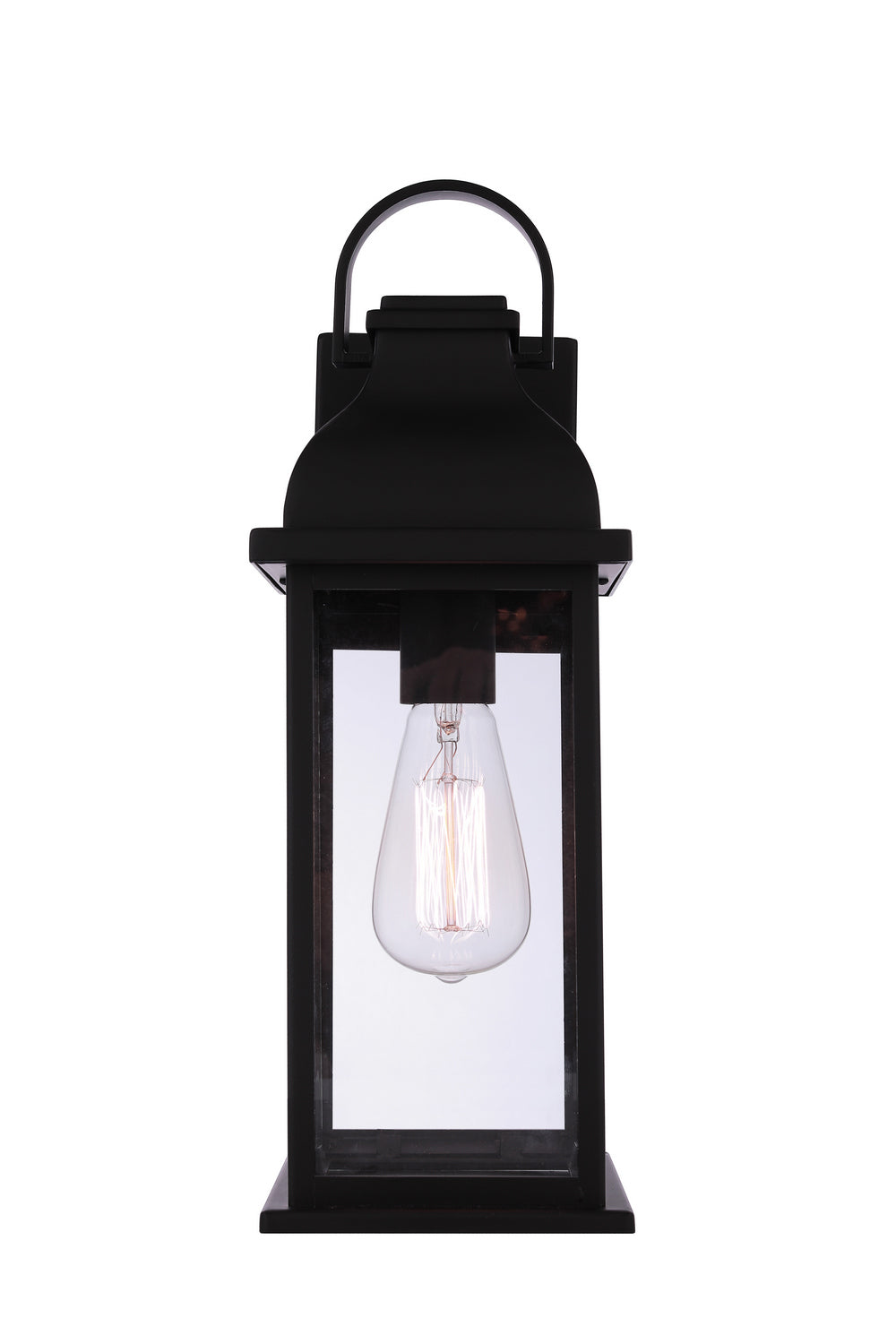 Craftmade - ZA7204-MN - One Light Outdoor Wall Lantern - Bent Tree - Midnight
