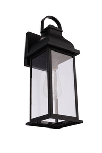 Craftmade - ZA7204-MN - One Light Outdoor Wall Lantern - Bent Tree - Midnight