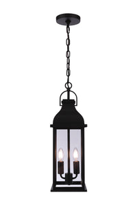 Craftmade - ZA7211-MN - Two Light Outdoor Pendant - Bent Tree - Midnight