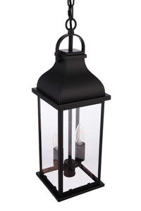 Craftmade - ZA7211-MN - Two Light Outdoor Pendant - Bent Tree - Midnight