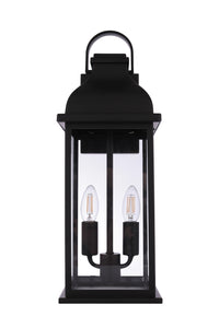 Craftmade - ZA7214-MN - Two Light Outdoor Wall Lantern - Bent Tree - Midnight