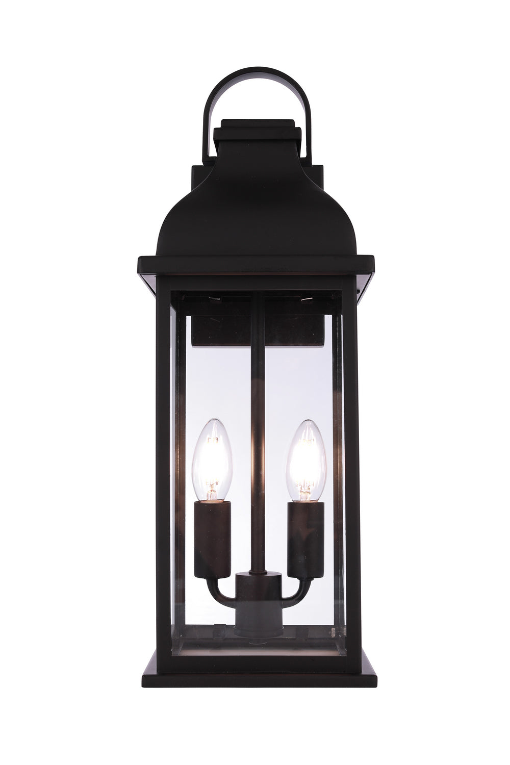 Craftmade - ZA7214-MN - Two Light Outdoor Wall Lantern - Bent Tree - Midnight