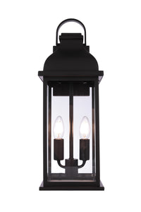 Craftmade - ZA7214-MN - Two Light Outdoor Wall Lantern - Bent Tree - Midnight