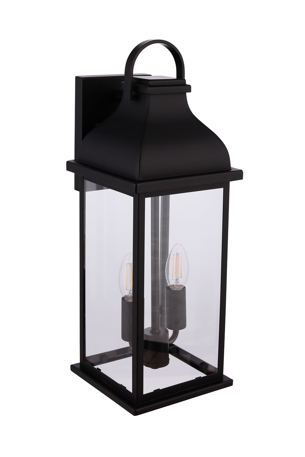 Craftmade - ZA7214-MN - Two Light Outdoor Wall Lantern - Bent Tree - Midnight