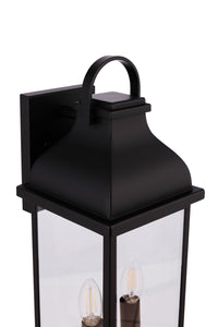 Craftmade - ZA7214-MN - Two Light Outdoor Wall Lantern - Bent Tree - Midnight