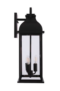 Craftmade - ZA7224-MN - Three Light Outdoor Wall Lantern - Bent Tree - Midnight