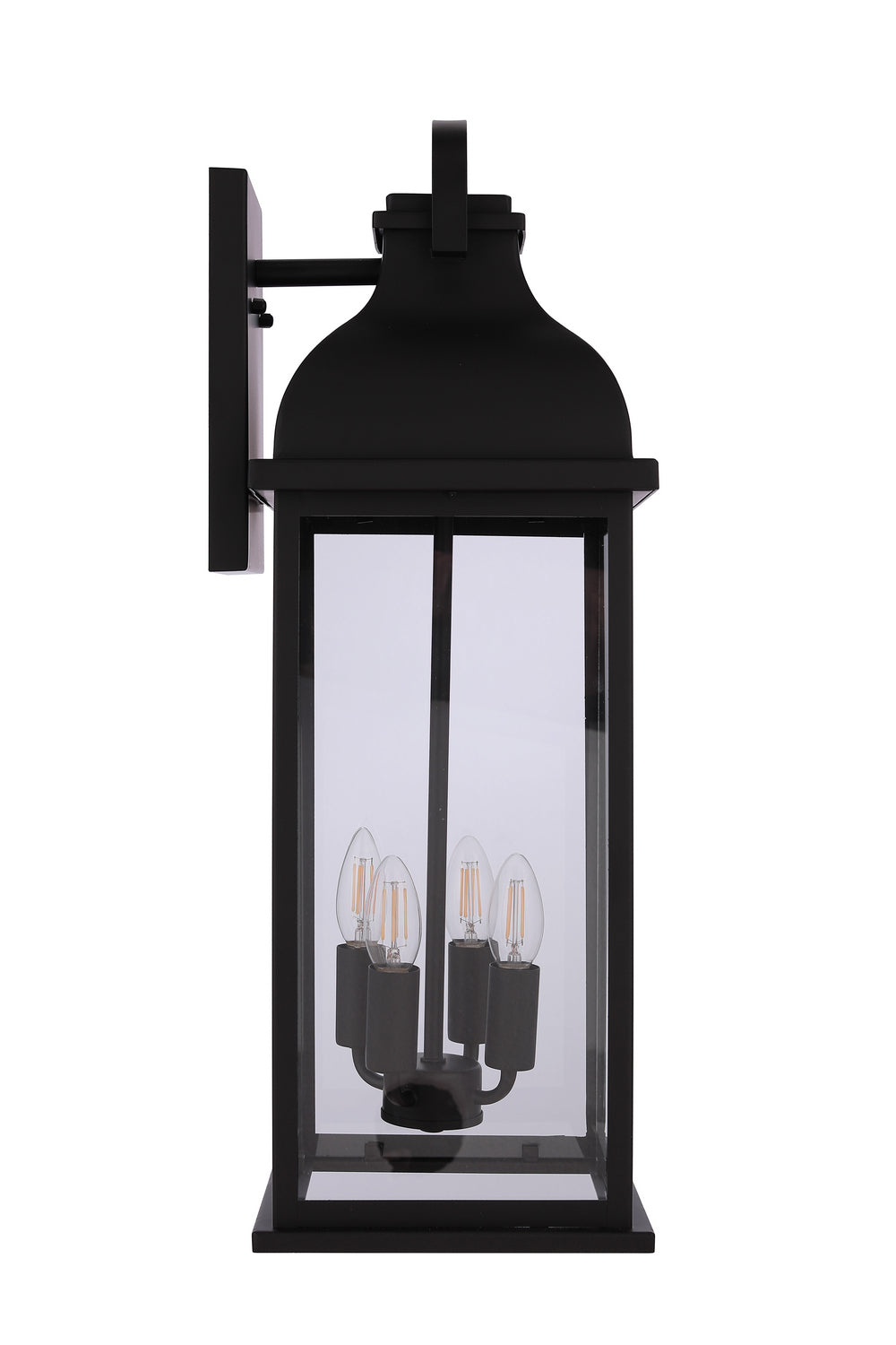 Craftmade - ZA7234-MN - Four Light Outdoor Wall Lantern - Bent Tree - Midnight