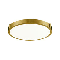 Kuzco Lighting - 501112BG-LED-5CCT - LED Flush Mount - Floyd - Brushed Gold