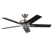 Kuzco Lighting - CF78752-BN-NLW - 52"Ceiling Fan - Erikson - Brushed Nickel