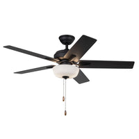 Kuzco Lighting - CF78752-MB-LKP - 52"Ceiling Fan - Erikson - Matte Black