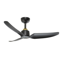 Kuzco Lighting - CF92942-BG/MB - 42"Ceiling Fan - Hugo - Brushed Gold/Matte Black