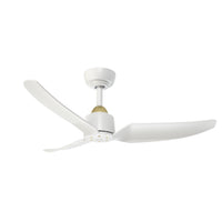 Kuzco Lighting - CF92942-BG/WH - 42"Ceiling Fan - Hugo - Brushed Gold/Matte White