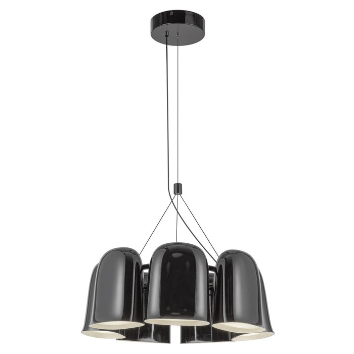 Kuzco Lighting - CH21120-GBK-UNV - LED Chandelier - Bell - Glossy Black