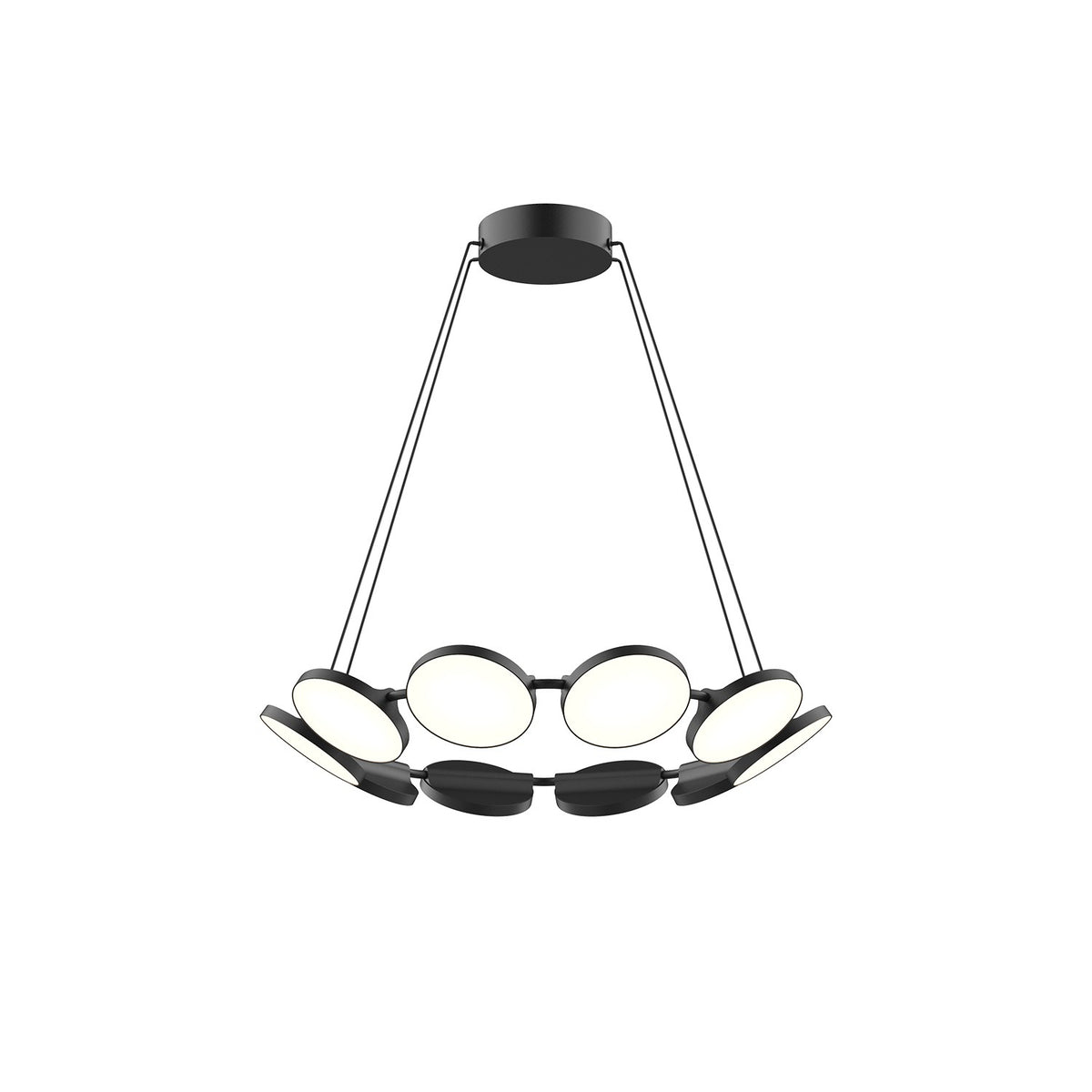 Kuzco Lighting - CH72225-BK-UNV-010 - LED Chandelier - Novel - Black