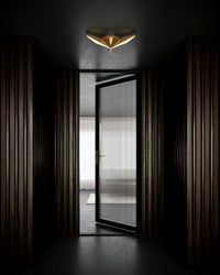 Kuzco Lighting - FM64218-VB - LED Flush Mount - Tachi - Vintage Brass