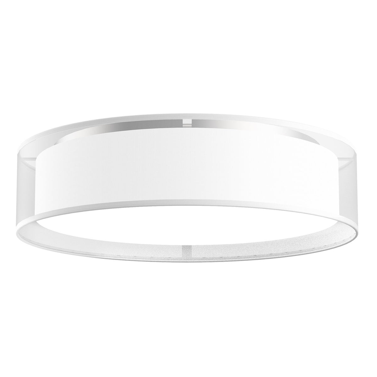 Kuzco Lighting - FM7920-WOR-5CCT - LED Flush Mount - Dalton - White Organza