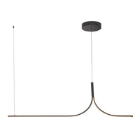 Kuzco Lighting - LP17905-BK-UNV-010 - LED Linear Pendant - Thread - Black