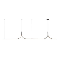 Kuzco Lighting - LP17910-BK-UNV-010-RT - LED Linear Pendant - Thread - Black