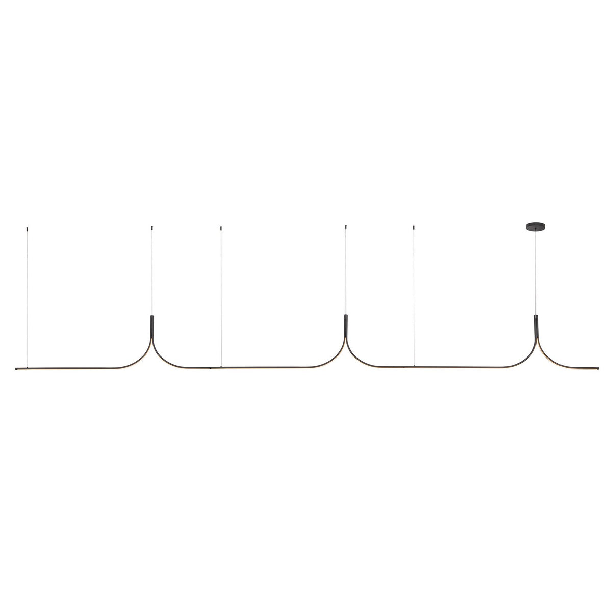 Kuzco Lighting - LP17915-BK-UNV-010-RT - LED Linear Pendant - Thread - Black