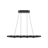 Kuzco Lighting - LP90838-BK-UNV - LED Linear Pendant - Maestro - Black