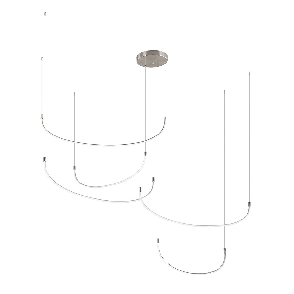 Kuzco Lighting - MP89590-BN-UNV - LED Pendant - Talis - Brushed Nickel