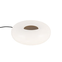 Kuzco Lighting - TL12409-VB/OP - LED Table Lamp - Nimbus - Vintage Brass/Opal Glass