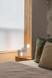 Kuzco Lighting - TL82412-WH - LED Table Lamp - Gypsum - White