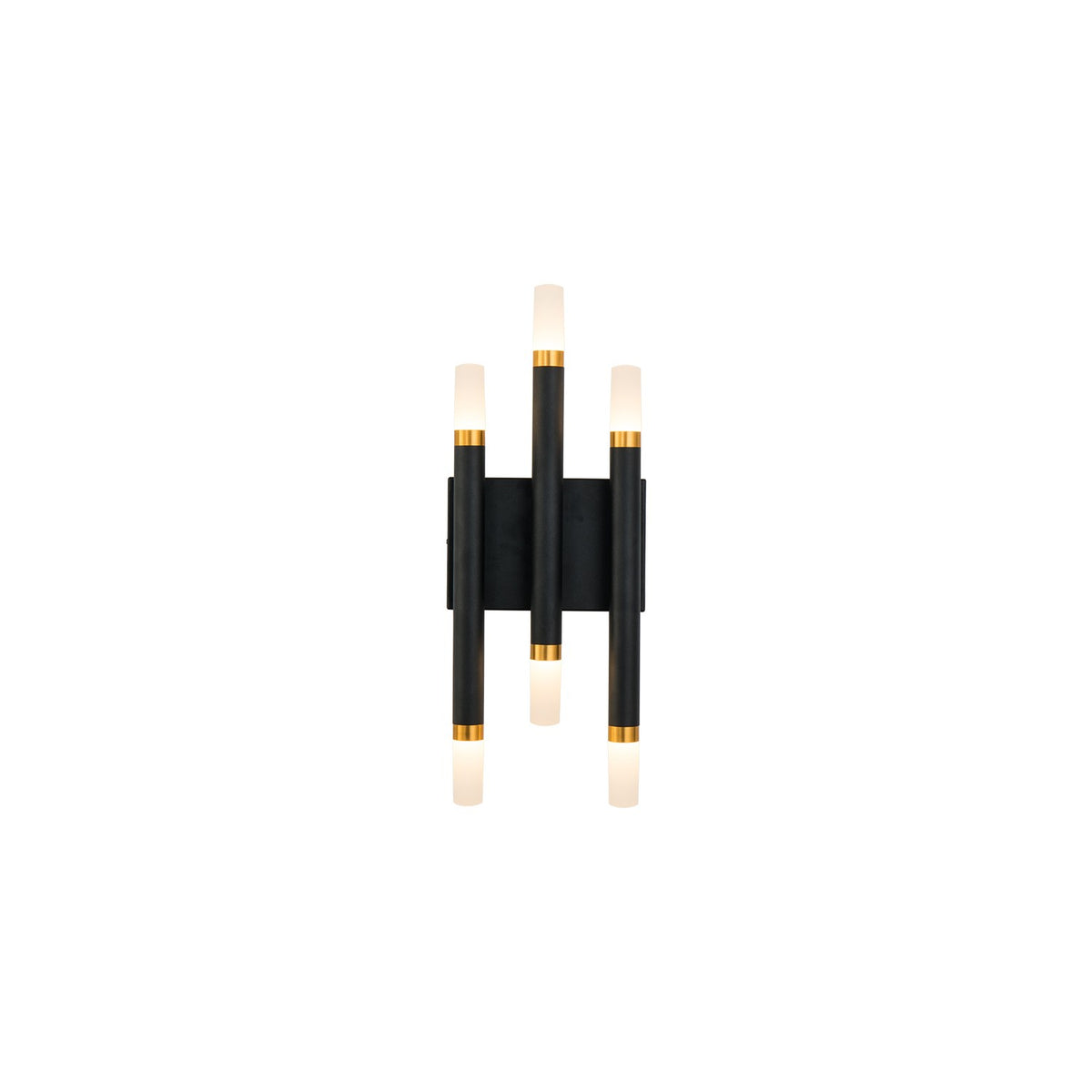 Kuzco Lighting - WS19707-BK-UNV - LED Wall Sconce - Draven - Black