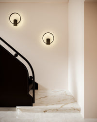 Kuzco Lighting - WS27713-BK-3WCCT-UNV - LED Wall Sconce - Roda - Black