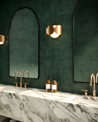 Kuzco Lighting - WS59810-BG/OP - One Light Wall Sconce - Ciel - Brushed Gold/Opal Glass