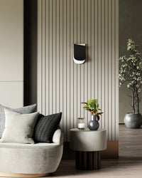 Kuzco Lighting - WS83706-BK/WH - LED Wall Sconce - Sonder - Black/White
